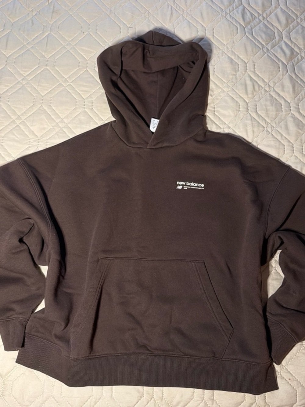 New Balance Brown Hoodie - Classic Pullover